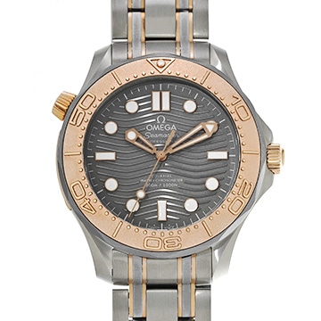 オメガ シーマスター ダイバー300 コーアクシャル マスタークロノメーター 210.60.42.20.99.001 グレー メンズ 時計 【中古】【wristwatch】