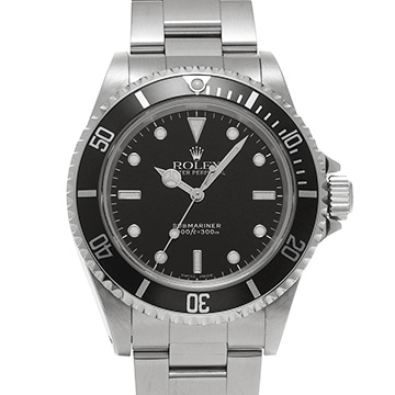 ロレックス サブマリーナ 14060 ブラック メンズ 時計 【中古】【wristwatch】