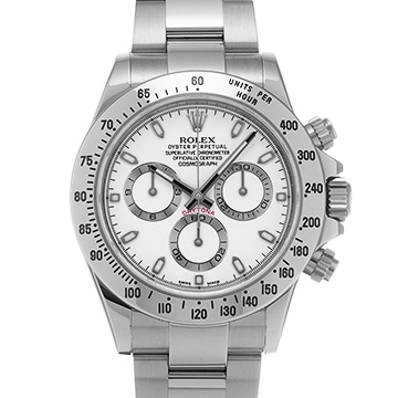 ロレックス コスモグラフ デイトナ 116520 ホワイト メンズ 時計 【中古】【wristwatch】