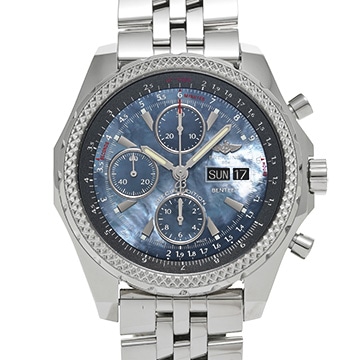 ブライトリング ベントレー GT ブルーマザーオブパール 日本限定 A133627X/BE63 ブルーシェル メンズ 時計 【中古】【wristwatch】