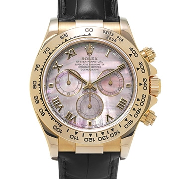 ロレックス コスモグラフ デイトナ 116518NR ブラックシェル メンズ 時計 【中古】【wristwatch】