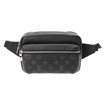 ルイ ヴィトン タイガラマ バムバッグ アウトドア ノワール M30245 レザー メンズ バッグ 【中古】【bag】