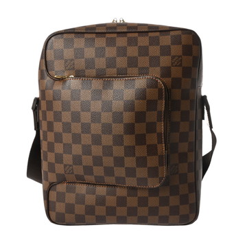 ルイ ヴィトン ダミエ オラフ MM ブラウン N41441 ダミエキャンバス レディース バッグ 【中古】【bag】