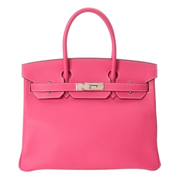 エルメス バーキン 30 キャンディ ローズティリアン/ルビー ヴォーエプソン レディース バッグ 【中古】【bag】