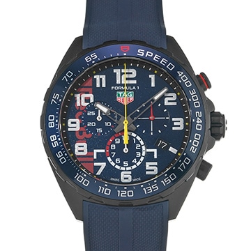 タグ ホイヤー フォーミュラ1 クロノグラフ×オラクル レッドブルレーシング CAZ101AZ.FT8090 ブルー メンズ 時計 【中古】【wristwatch】