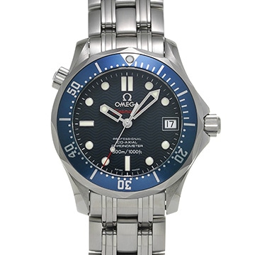 オメガ シーマスター ダイバー300 コーアクシャル 2222.80 ブルー メンズ 時計 【中古】【wristwatch】