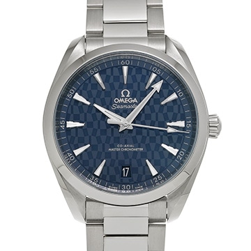 オメガ シーマスター アクアテラ コーアクシャル マスタークロノメーター 2020 東京オリンピック 522.12.41.21.03.001 ブルー メンズ 時計 【中古】【wristwatch】