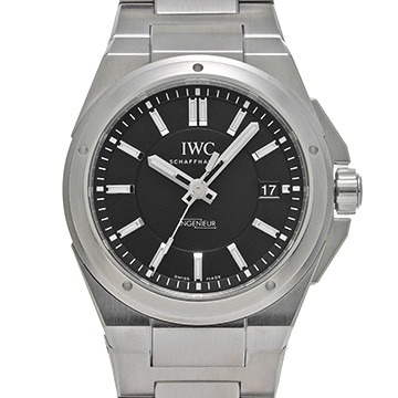 IWC インヂュニア オートマティック IW323902 ブラック メンズ 時計 【中古】【wristwatch】