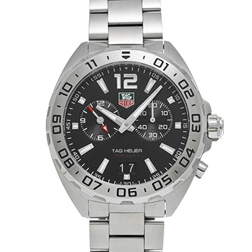 タグ ホイヤー フォーミュラ1 クォーツ WAZ111A.BA0875 ブラック メンズ 時計 【中古】【wristwatch】