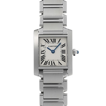 カルティエ タンクフランセーズ SM　 W51008Q3 シルバー レディース 時計 【中古】【wristwatch】