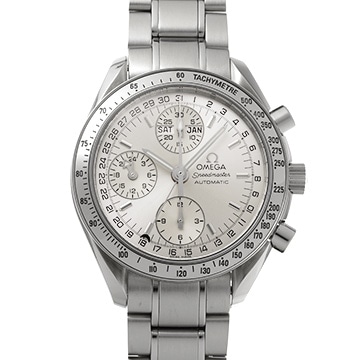 オメガ スピードマスター トリプルカレンダー 3523.30 シルバー メンズ 時計 【中古】【wristwatch】
