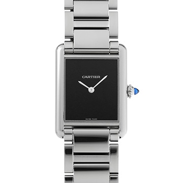 カルティエ タンク マスト ドゥ カルティエ LM WSTA0072 ブラックラッカー メンズ 時計 【中古】【wristwatch】