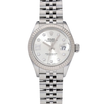 ロレックス レディ デイトジャスト 28 279174G シルバー/ダイヤモンド レディース 時計 【中古】【wristwatch】