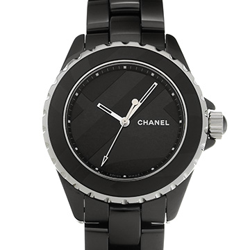 シャネル J12 アンタイトル 38MM H5581 ブラック メンズ 時計 【中古】【wristwatch】
