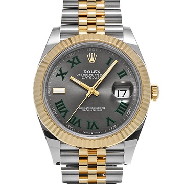 ロレックス デイトジャスト 41 126333 スレート メンズ 時計 【中古】【wristwatch】