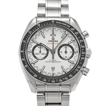 オメガ スピードマスター レーシング コーアクシャル マスタークロノメーター 329.30.44.51.04.001 ホワイト メンズ 時計 【中古】【wristwatch】
