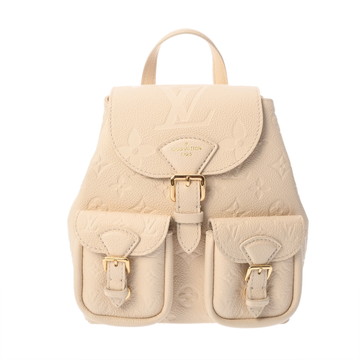 ルイ ヴィトン モノグラムアンプラント バックアップ クレーム M47106 アンプラントレザー レディース バッグ 【中古】【bag】