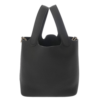 エルメス ピコタンロック PM  ブラック トリヨンクレマンス レディース バッグ 【未使用】【bag】