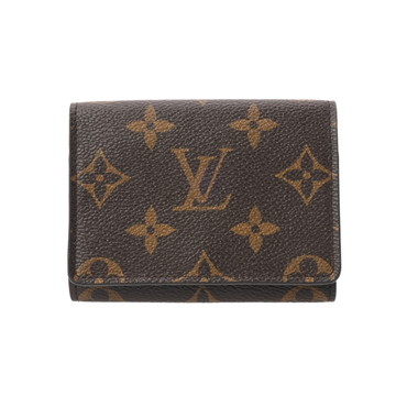 ルイ ヴィトン  モノグラム アンヴェロップ カルト ドゥ ヴィジット ブラウン M63801 モノグラムキャンバス ユニセックス 【中古】【other】