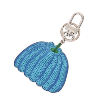 ルイ ヴィトン LV×YK ポルトクレ パンプキン ブルー M01101 メタル レディース 【中古】【other】