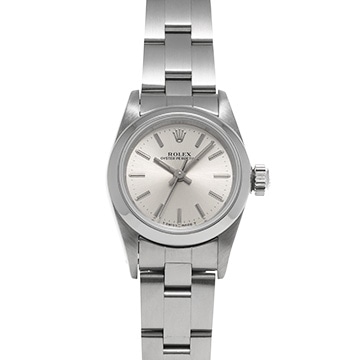 ロレックス オイスターパーペチュアル 67180 シルバー レディース 時計 【中古】【wristwatch】