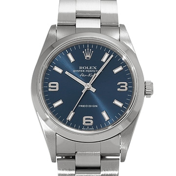 ロレックス エアキング 14000M ブルー メンズ 時計 【中古】【wristwatch】