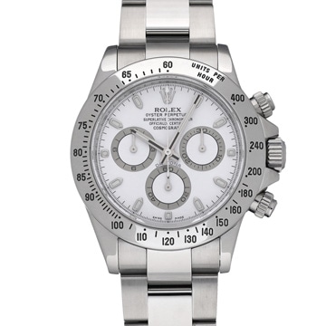 ロレックス コスモグラフ デイトナ 116520 ホワイト メンズ 時計 【中古】【wristwatch】