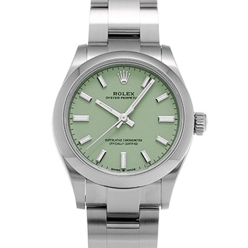 ロレックス オイスターパーペチュアル 31 277200 グリーン ユニセックス 時計 【中古】【wristwatch】