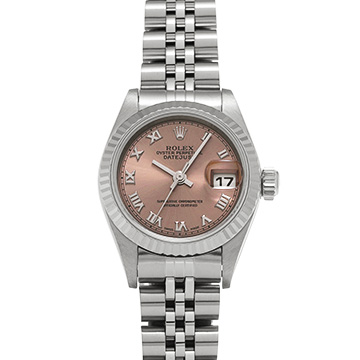 ロレックス デイトジャスト 79174 ピンク レディース 時計 【中古】【wristwatch】