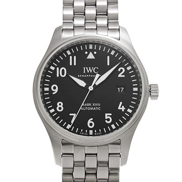 IWC パイロットウォッチ マーク XVIII IW327011 ブラック メンズ 時計 【中古】【wristwatch】