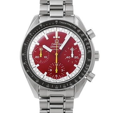 オメガ スピードマスター レーシング ミハエル・シューマッハ 3510.61 レッド メンズ 時計 【中古】【wristwatch】