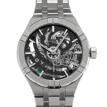 モーリス ラクロア アイコン オートマティック  AI6028-SS002-030-1 グレー メンズ 時計 【中古】【wristwatch】