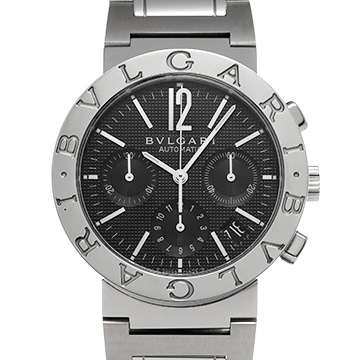 ブルガリ ブルガリブルガリ BB38SSDCH ブラック メンズ 時計 【中古】【wristwatch】