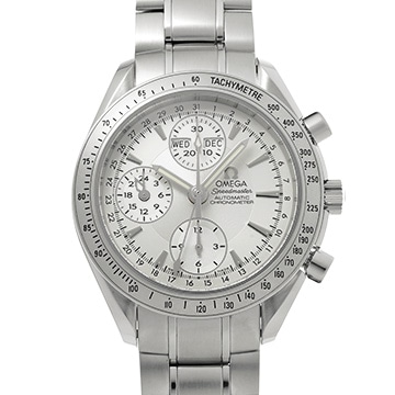 オメガ スピードマスター トリプルカレンダー 3221.30 シルバー メンズ 時計 【中古】【wristwatch】