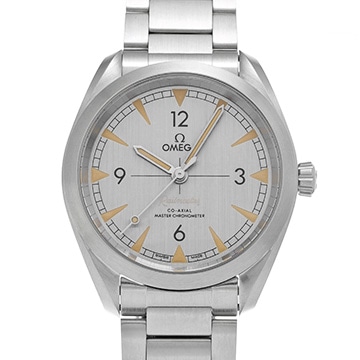 オメガ シーマスター レイルマスター コーアクシャル マスタークロノメーター 220.10.40.20.06.001 グレー メンズ 時計 【中古】【wristwatch】