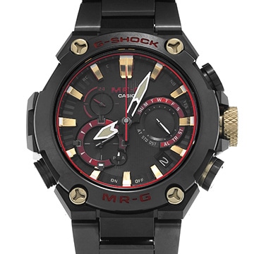カシオ G-SHOCK MR-G B2000シリーズ 赤備え MRG-B2000B-1A4JR ブラック/レッド メンズ 時計 【中古】【wristwatch】