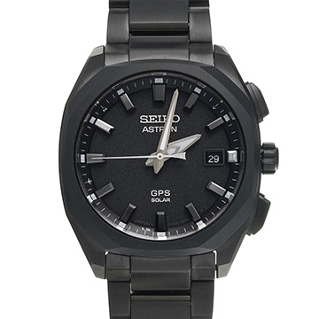 セイコー アストロン SBXD009 ブラック メンズ 時計 【中古】【wristwatch】