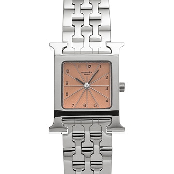 エルメス Hウォッチ HH1.210 オレンジ レディース 時計 【中古】【wristwatch】