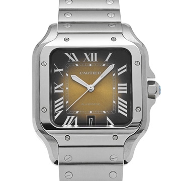 カルティエ サントス ドゥ カルティエ WSSA0064 ブラウン メンズ 時計 【中古】【wristwatch】