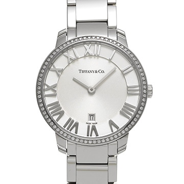 ティファニー アトラス 2ハンド 34876177 シルバー レディース 時計 【中古】【wristwatch】