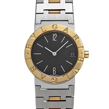 ブルガリ ブルガリブルガリ BB30SGD ブラック ユニセックス 時計 【中古】【wristwatch】