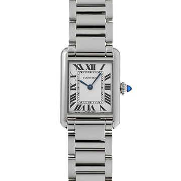 カルティエ タンク マスト SM WSTA0051 シルバー レディース 時計 【中古】【wristwatch】