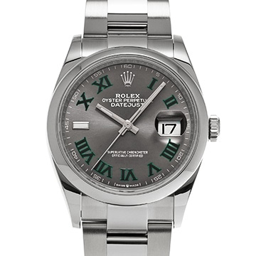 ロレックス デイトジャスト 36 126200 スレート メンズ 時計 【中古】【wristwatch】