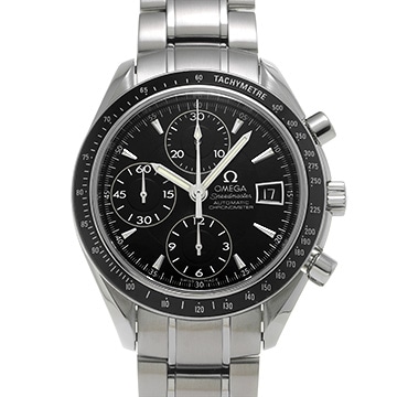 オメガ スピードマスター デイト 3210.50 ブラック メンズ 時計 【中古】【wristwatch】