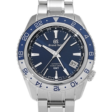 グランドセイコー スポーツコレクション メカニカル ハイビート36000 GMT SBGJ237 ミッドナイトブルー メンズ 時計 【中古】【wristwatch】