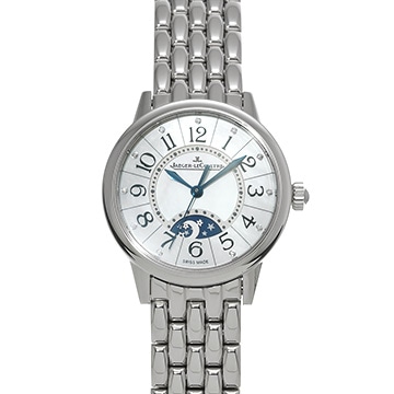 ジャガー ルクルト ランデヴー ナイト デイ Q3468190 ホワイトシェル/ダイヤモンド レディース 時計 【中古】【wristwatch】