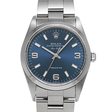 ロレックス エアキング 14000M ブルー メンズ 時計 【中古】【wristwatch】
