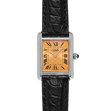 カルティエ マストタンク  W1017654 オレンジ レディース 時計 【中古】【wristwatch】