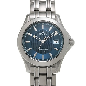 オメガ シーマスター 120 クォーツ 2511.81 ブルー メンズ 時計 【中古】【wristwatch】