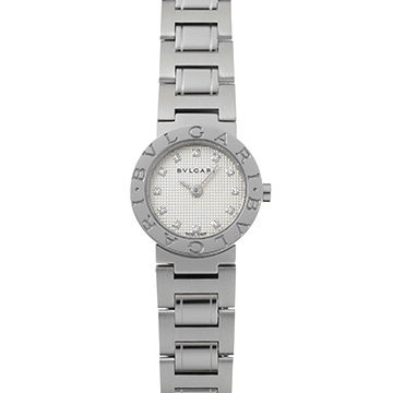ブルガリ ブルガリブルガリ BB23WSS/12 ホワイト/ダイヤモンド ユニセックス 時計 【中古】【wristwatch】